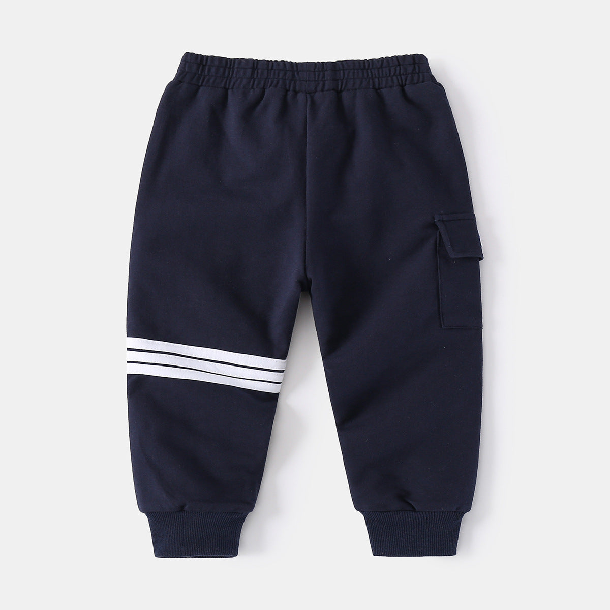 [513606] - Bawahan Celana Panjang Jogger Kantong Anak Cowok - Motif Tri Strip