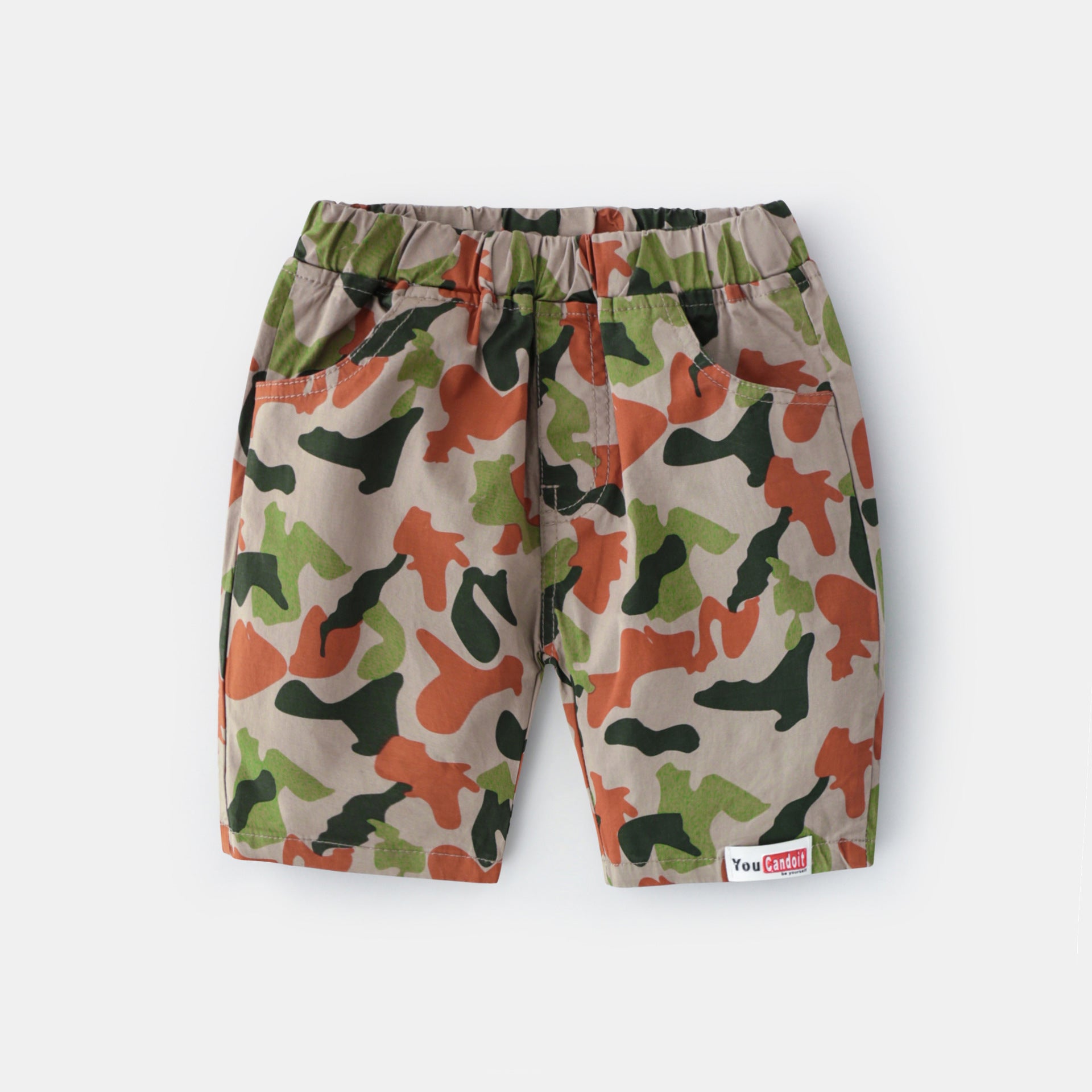 [513681] - Celana Pendek Santai Anak Laki-Laki - Motif Army Style