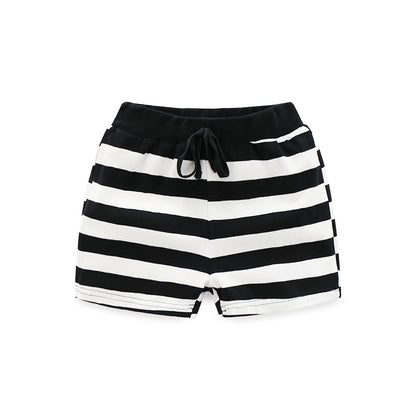 [513695] - Celana Pendek Santai Garis-Garis Import Anak Laki-Laki - Motif Cute striped