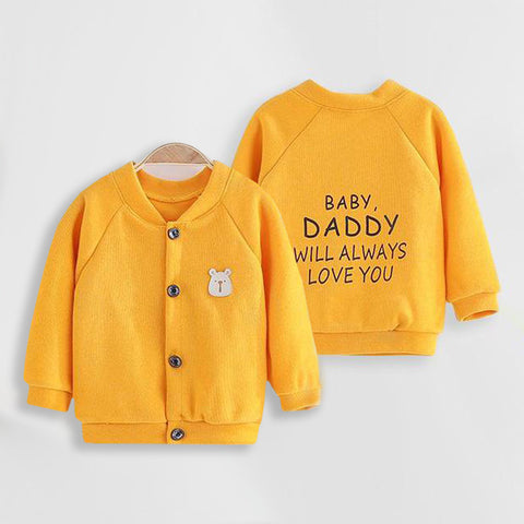 [514106] - Atasan Cardigan Fashion Anak - Motif Daddy Love