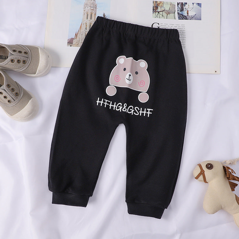 [514109] - Bawahan Panjang / Celana Jogger Fashion Anak - Motif Fat Animals