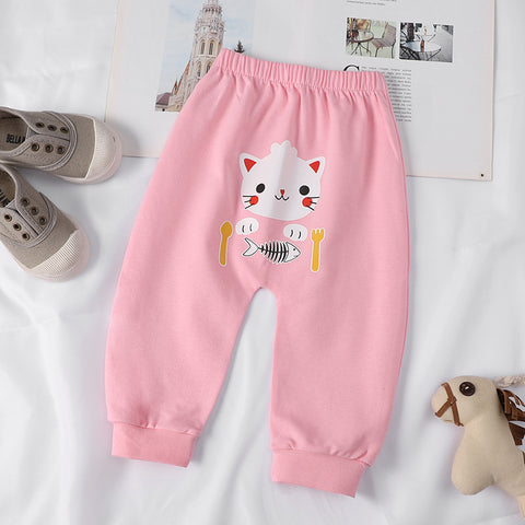 [514111] - Bawahan Panjang / Celana Jogger Fashion Anak - Motif Cat Food