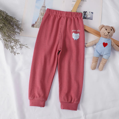 [514117] - Bawahan Panjang / Celana Jogger Fashion Anak - Motif Good Cat