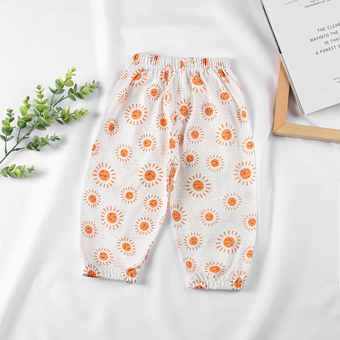 [514121] - Bawahan Panjang / Celana Harem Fashion Anak - Motif Happy Sun