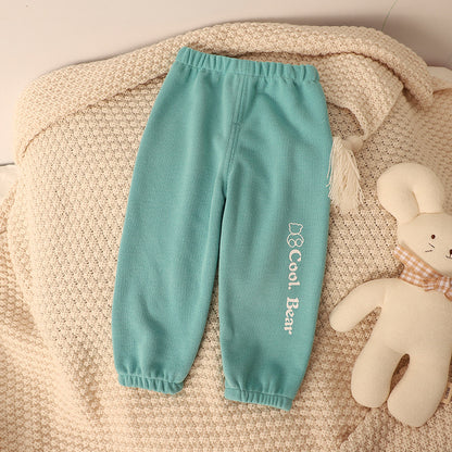 [514132] - Bawahan Panjang Import / Celana Jogger Fashion Anak - Motif Cool Bear