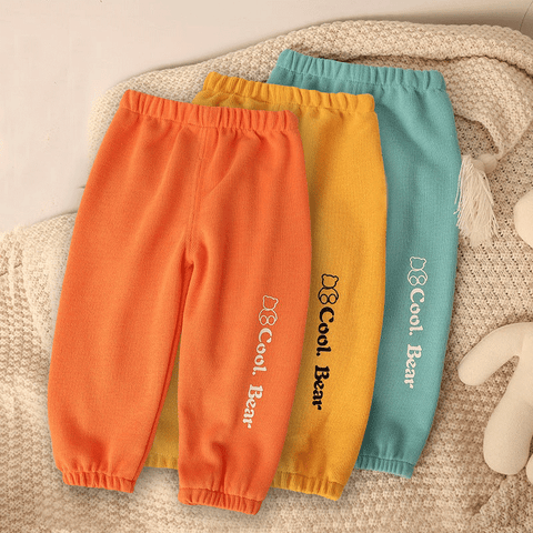 [514132] - Bawahan Panjang / Celana Jogger Fashion Anak - Motif Cool Bear