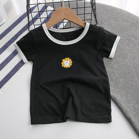 [514151] - Atasan Kaos Anak / Baju Atasan Anak - Motif Lion Face