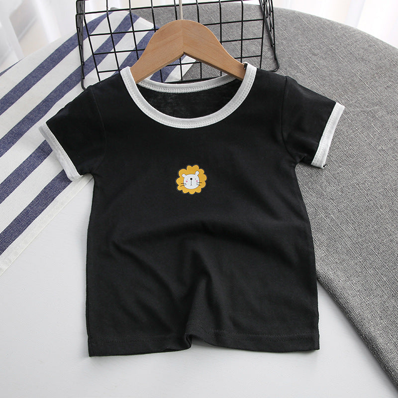 [514151] - Atasan Kaos Anak / Baju Atasan Anak - Motif Lion Face