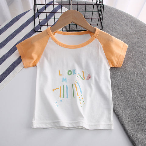 [514155] - Atasan Kaos Anak / Baju Atasan Anak - Motif Colored Zebra