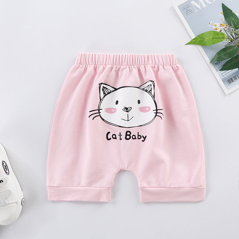 [514172] - Import Bawahan Lucu Anak / Celana Santai Anak - Motif Cat Baby