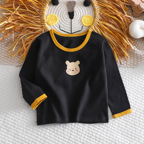 [514179] - Atasan Lengan Panjang Anak - Motif Honey Bear