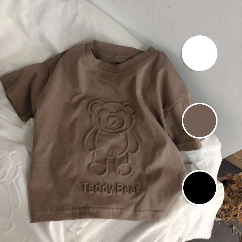 [516104] - Atasan Kaos Pendek Style - Motif Bear