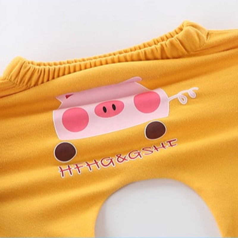 [514113] - Bawahan Panjang / Celana Jogger Fashion Anak - Motif Fat Pig