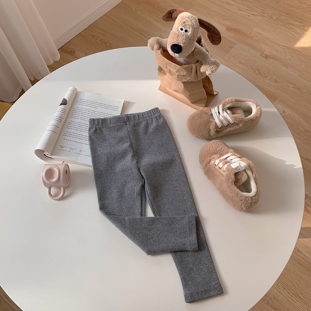 [602105-Small Size Girly Colors] - Bawahan Celana Panjang Legging Polos Anak Perempuan - Motif Plain - BABYHOKI STORE