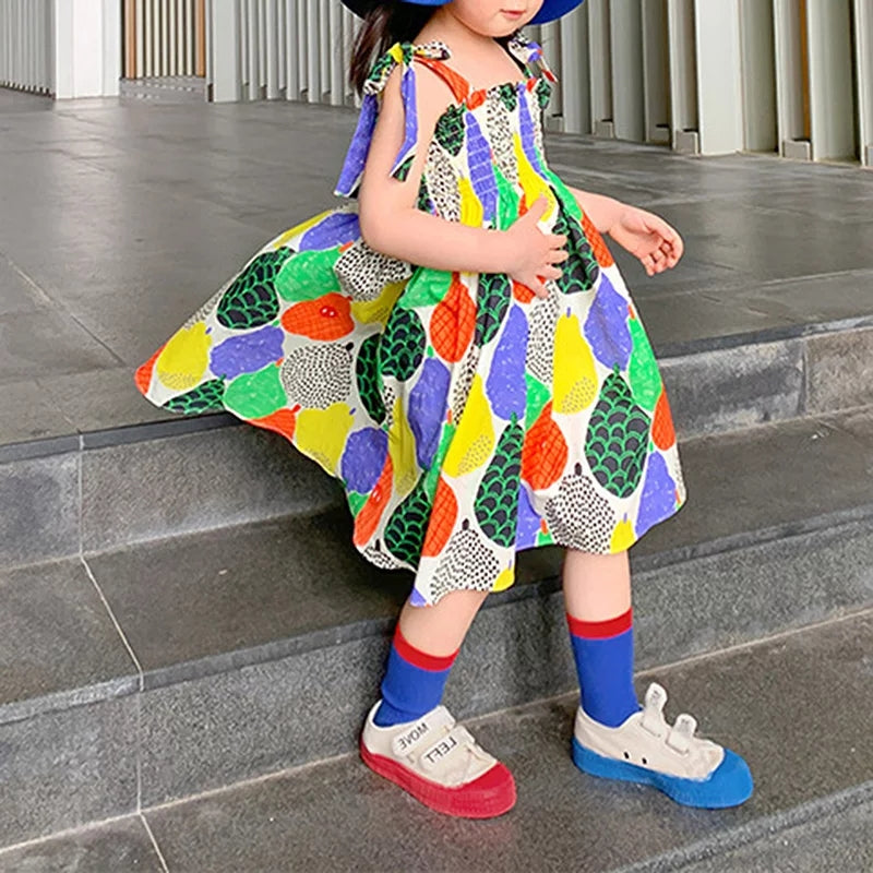 [507363] - Dress Fashion Anak Perempuan - Motif Fruits