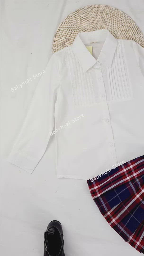 [363223] - Setelan Import Fashion Trend Anak Perempuan Kawai Style - Motif Korean School