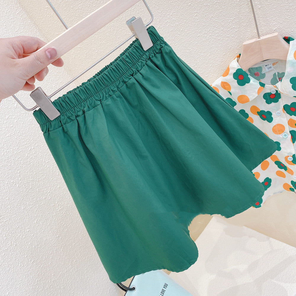 [363477] - Setelan Anak Fashion Trendy - Motif Round Flower