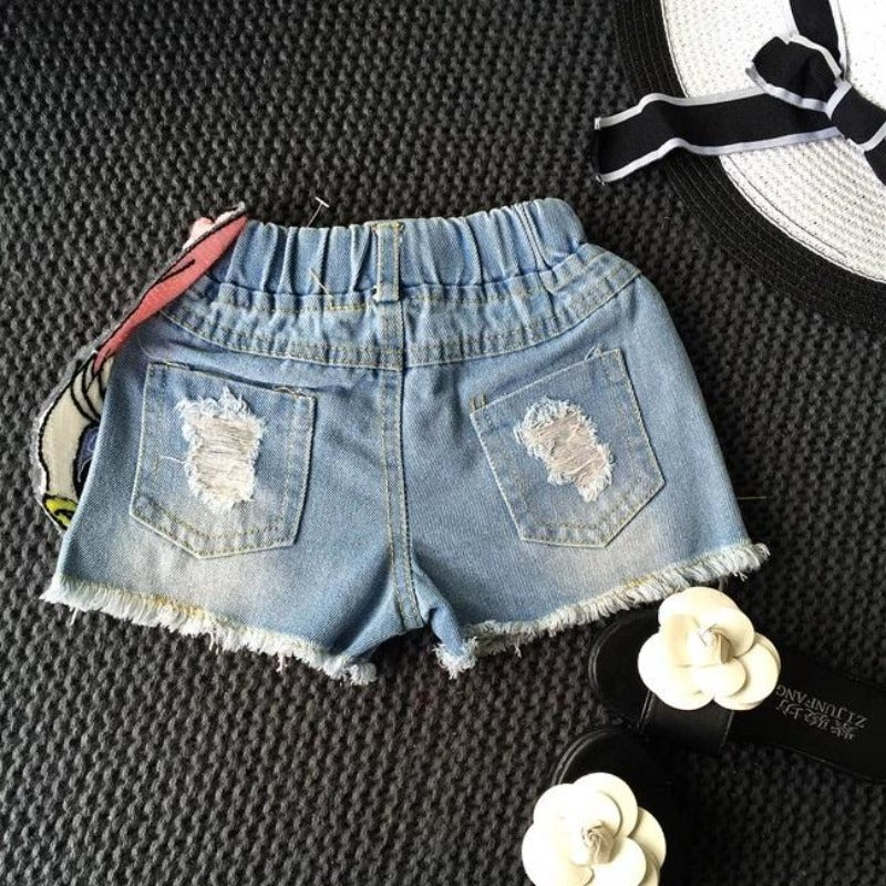[508115] - Celana Jeans Anak Kekinian - Motif Duck