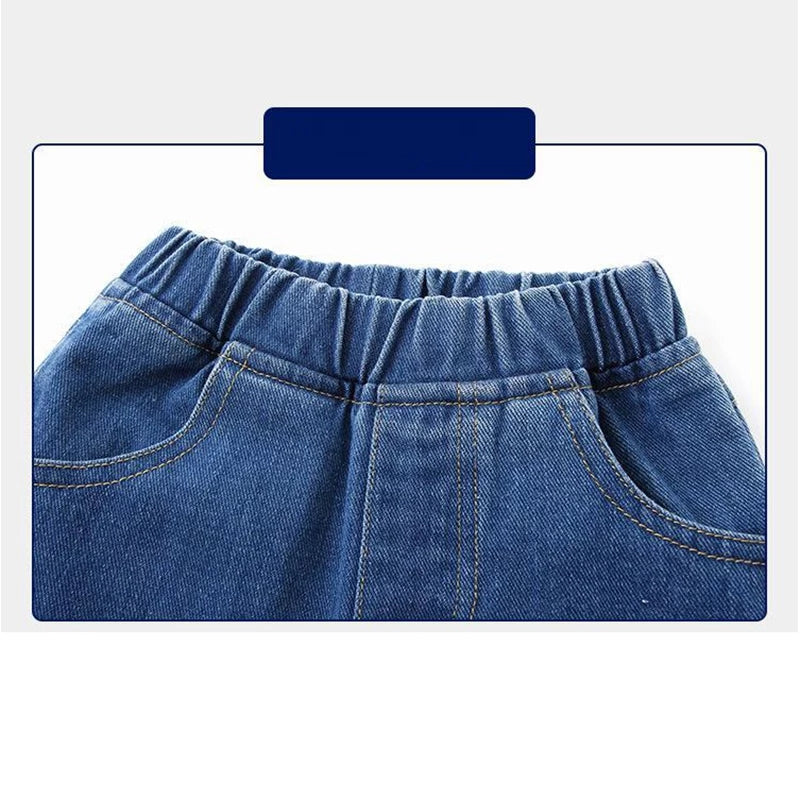 [513268] - Bawahan / Celana Jeans Kekinian Anak - Motif Jeans Style