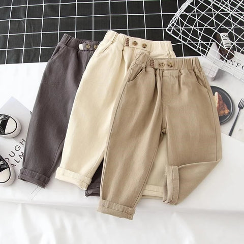 [513260] - Bawahan / Fashion Celana Chino Anak - Motif Two Buttons