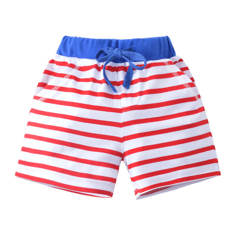 [357155] - Celana Training Anak  / Celana Santai Anak - Motif Red and White Lines
