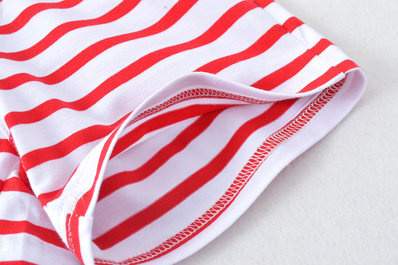 [357155] - Celana Training Anak  / Celana Santai Anak - Motif Red and White Lines