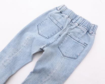 [508166] -Celana Panjang Import Anak Kekinian - Motif Plain Jeans
