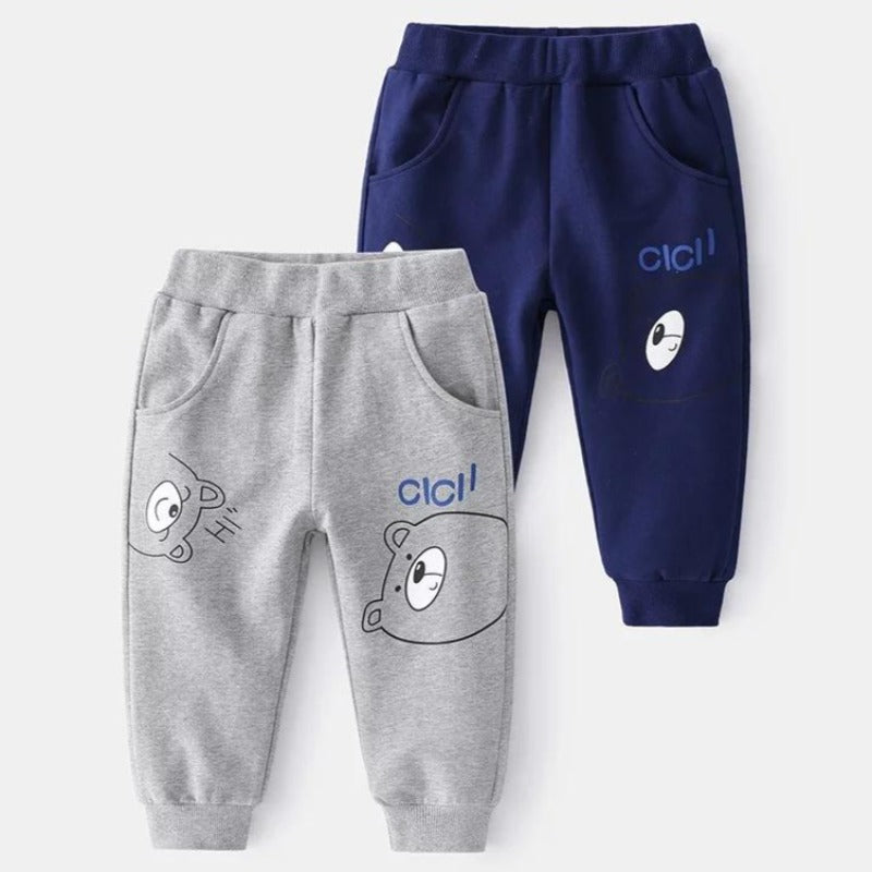 [513264] - Bawahan / Fashion Celana Jogger Anak - Motif Hi Fat Bear