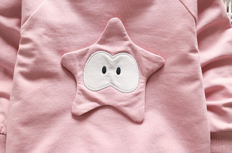 [102236] - Setelan Sweater Anak / Setelan Sweater Anak Trendy - Motif Star Boy