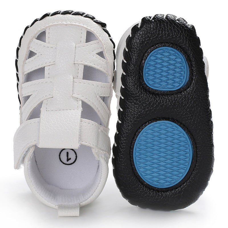 [105218-WHITE] - Sepatu Bayi Prewalker - Motif Casual Adhesive