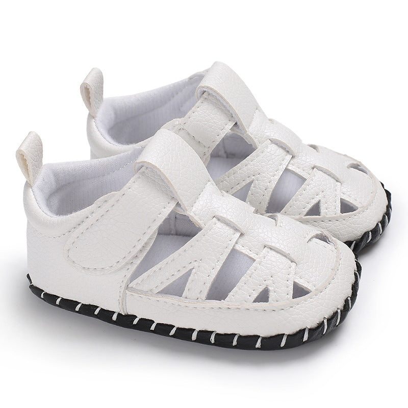 [105218-WHITE] - Sepatu Bayi Prewalker - Motif Casual Adhesive