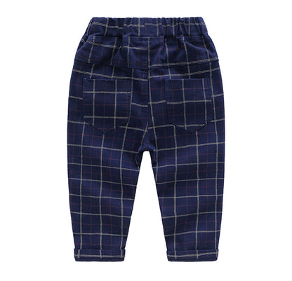 [513266] - Bawahan / Fashion Celana Chino Trendy Anak - Motif Casual Gingham