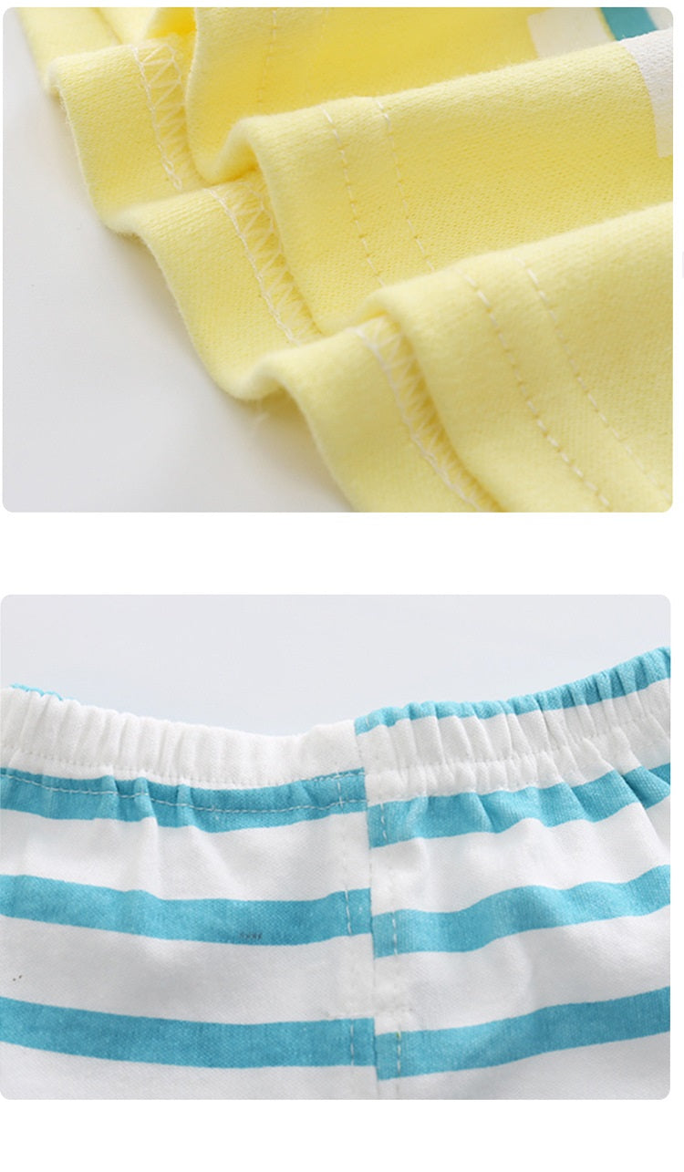 [224127] - Setelan Piyama Anak / Baju Tidur - Motif Happy Surfboard