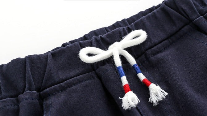 [513618] - Bawahan Celana Panjang Chino Polos Tali Import Anak Cowok - Motif Plain Strap