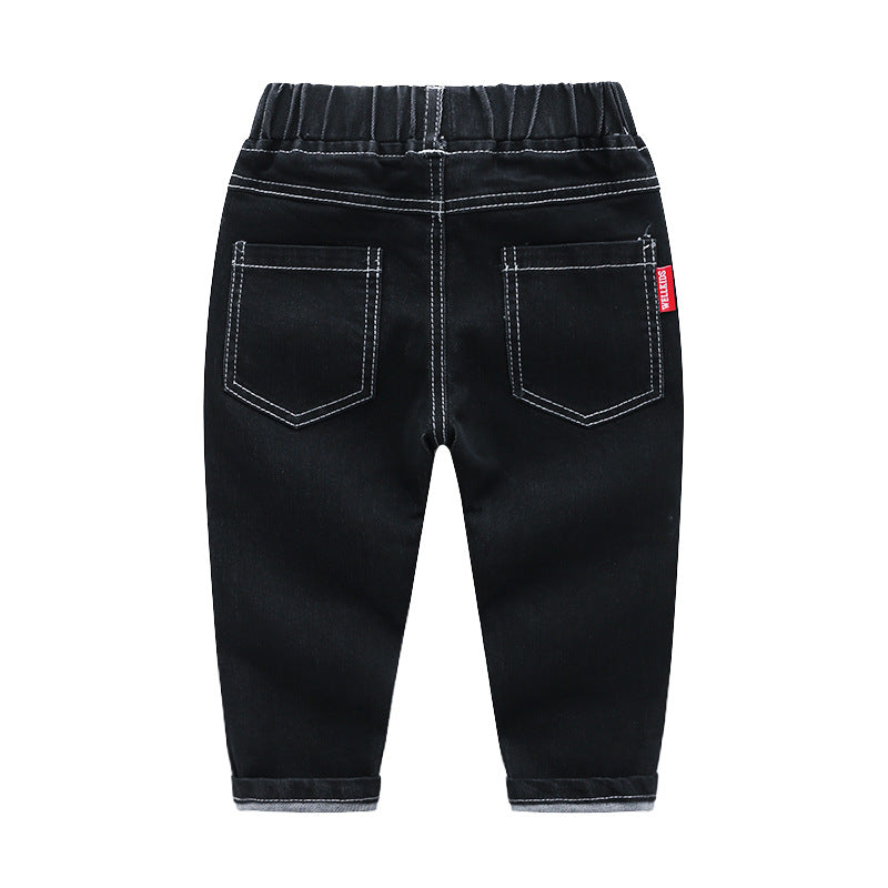 [513622] - Bawahan Celana Panjang Jeans Anak Cowok - Motif Fodoff Anchor