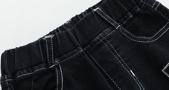 [513622] - Bawahan Celana Panjang Jeans Anak Cowok - Motif Fodoff Anchor