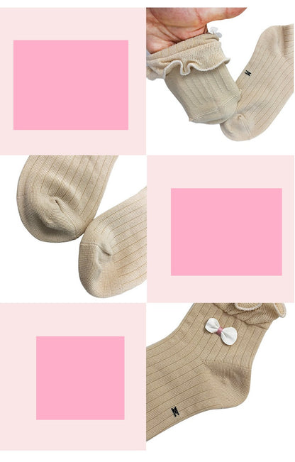 [376111] - Kaos Kaki Anak Lucu Import - Motif Solid Color