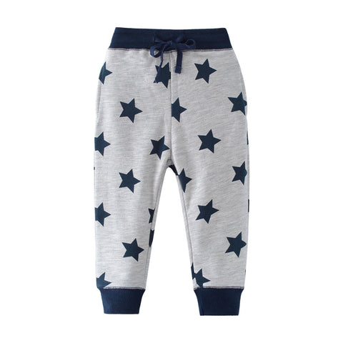 [357161] - Bawahan Anak / Celana Jogger Anak - Motif Gray Star