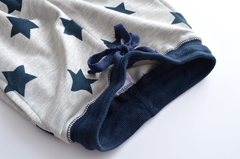 [357161] - Bawahan Anak / Celana Jogger Anak - Motif Gray Star