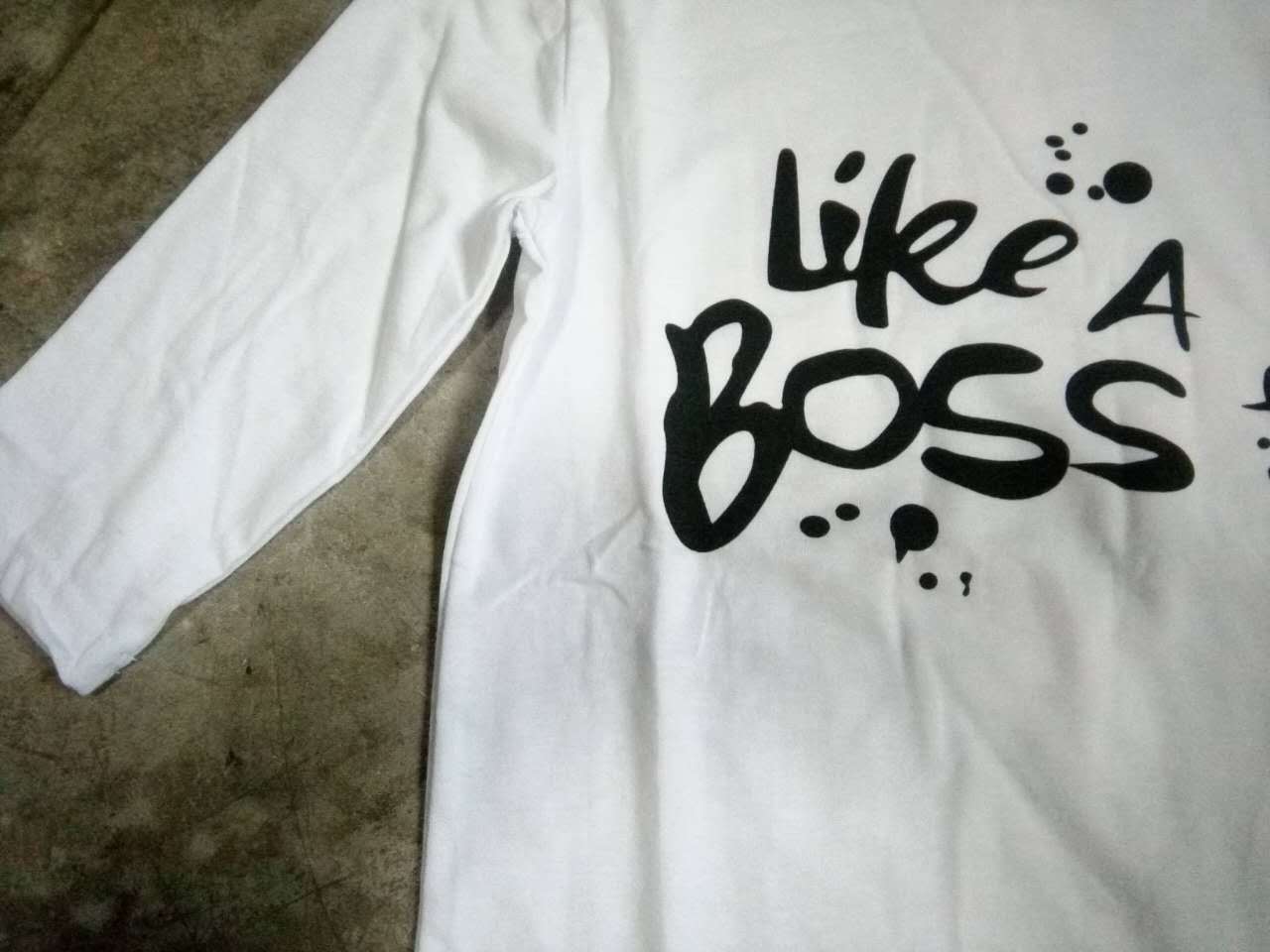 [356108] - Setelan Anak / Baju Santai Anak - Motif Like Boss