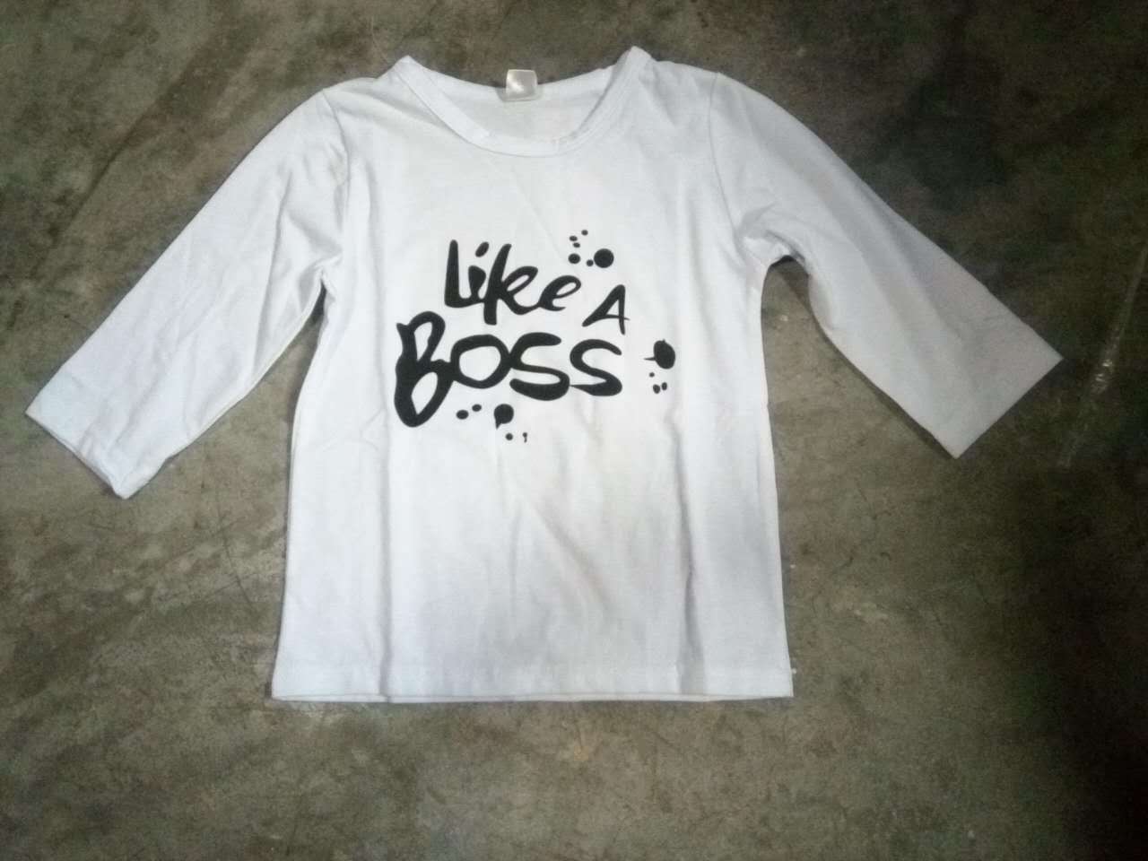[356108] - Setelan Anak / Baju Santai Anak - Motif Like Boss