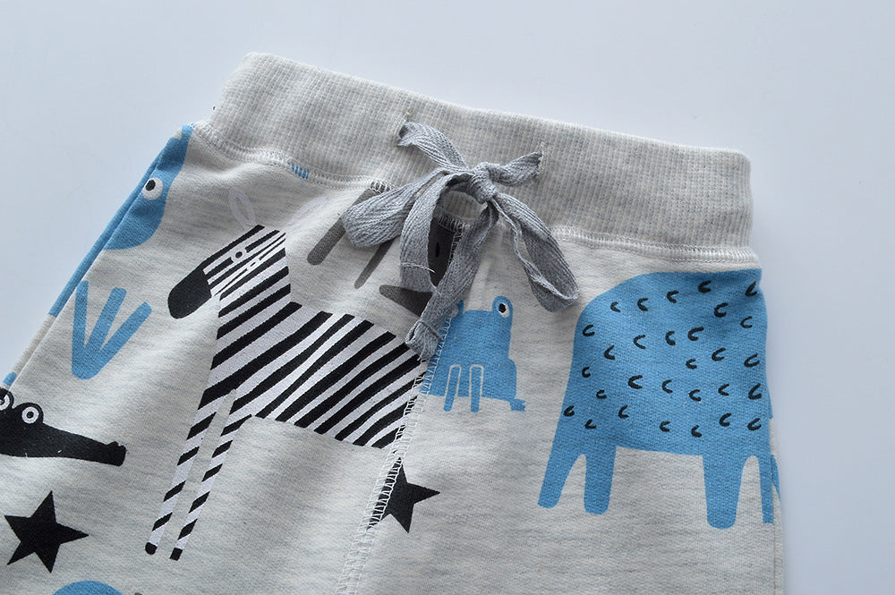 [357166] - Bawahan Anak / Celana Jogger Anak - Motif Animal species
