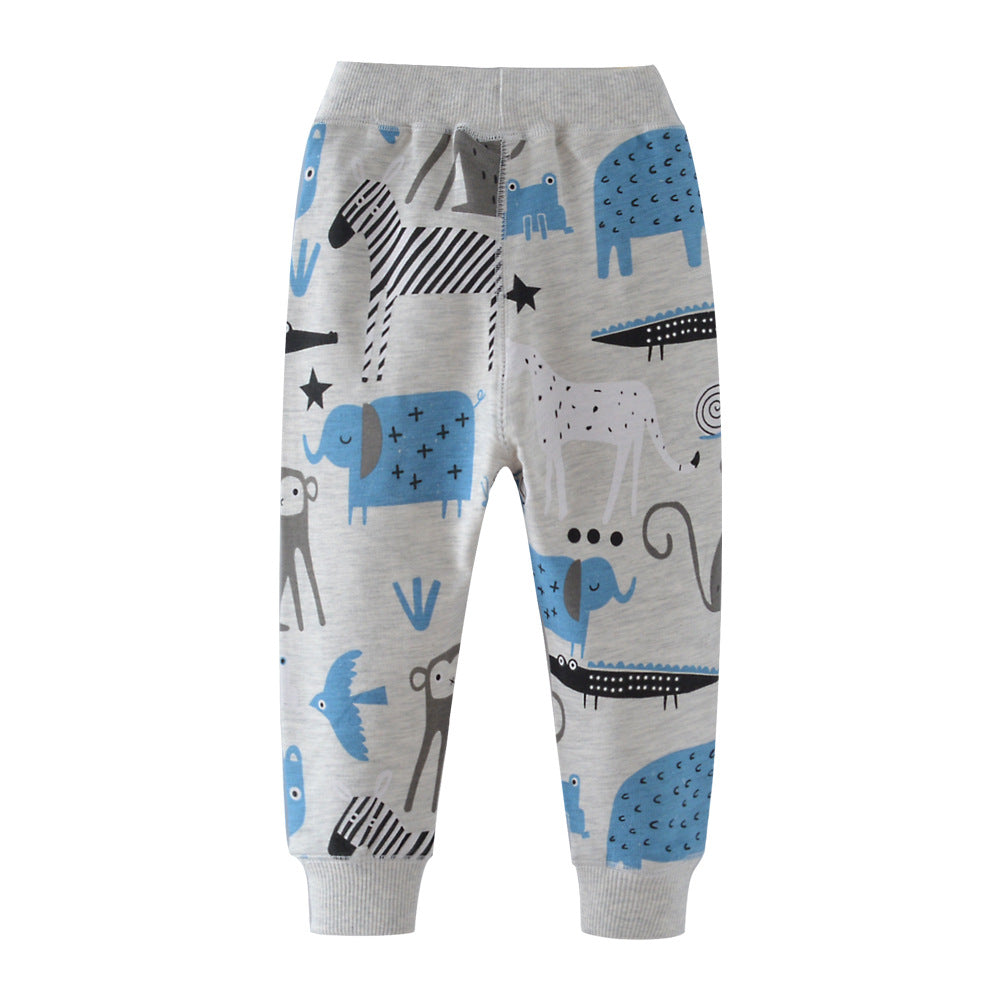 [357166] - Bawahan Anak / Celana Jogger Anak - Motif Animal species