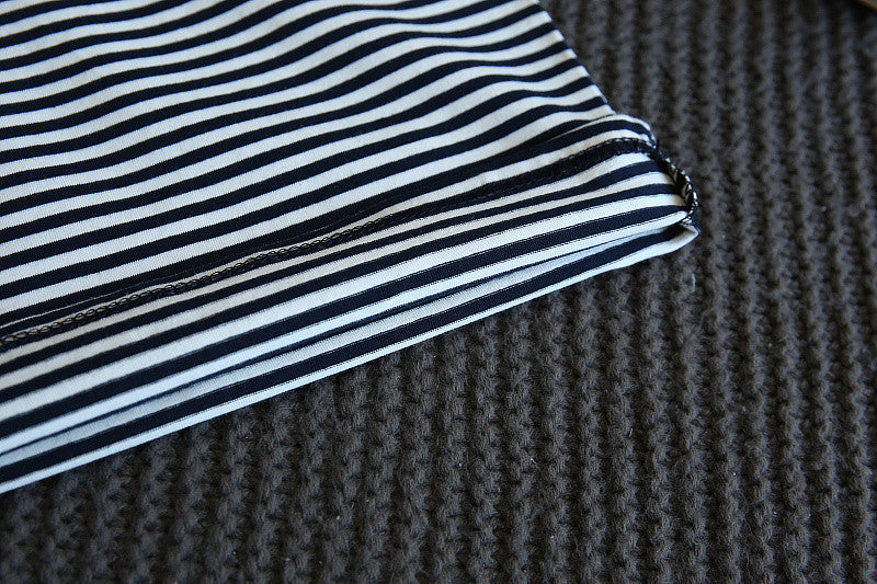 [363152] - Setelan Fashion Anak Perempuan Modish / Setelan Anak - Motif Horizontal Line