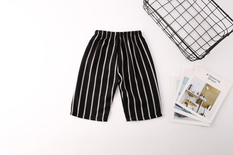 [363305] - Setelan Fashion Anak Perempuan - Motif Plain Line