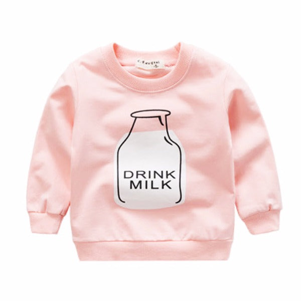 jual [102181] - [100 % IMPORT] Atasan Sweater Anak Bottle Pink 1 - 4 Thn [B1082] 