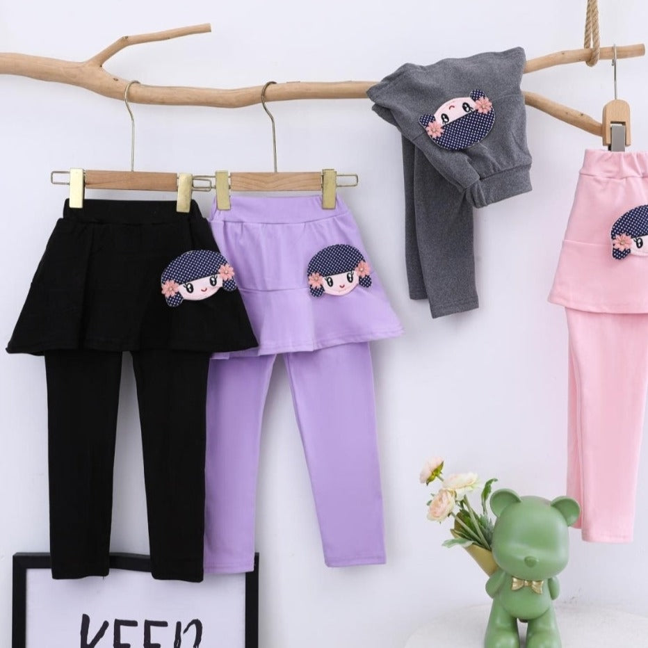 [001421] - Bawahan Celana Rok Legging Anak Perempuan - Head Girl