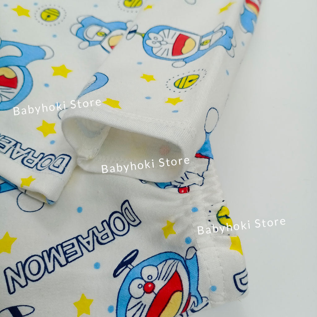 [102264] - Piyama Anak Import / Setelan Tidur Anak Import - Motif Doraemon Style