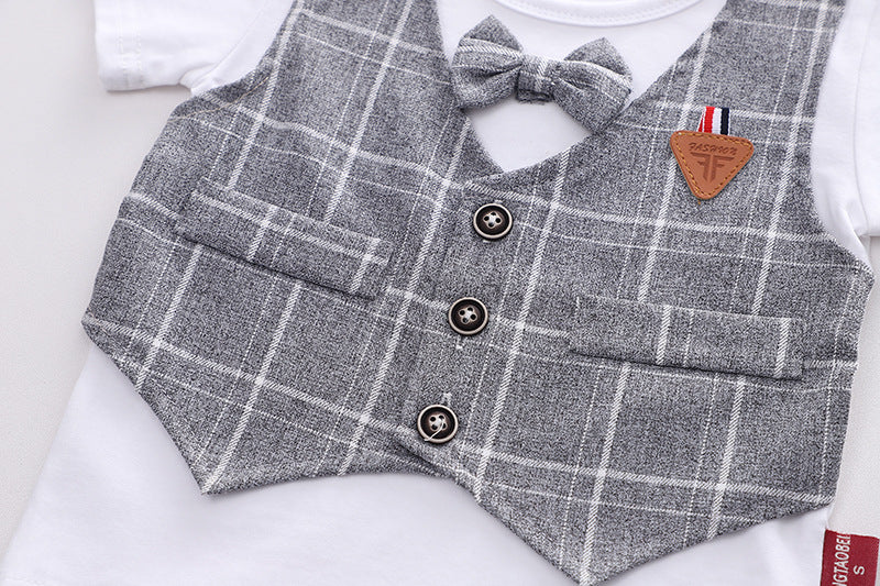 [368437] - Setelan Kemeja Fashion Anak - Motif Tartan Plaid