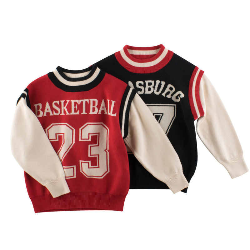 [121319] - Atasan Sweater Fashion Anak Model Rompi - Motif Club Sport